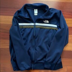 The North Face Navy Blue Track Jacket- Mens